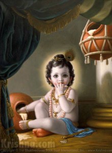 Read more about the article Krishna’s Mischievous Childhood: Krishna butter thief and gopis complain of love