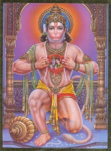 Read more about the article Hanuman and the pearl necklace of mother Sita