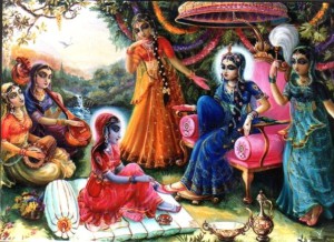 Read more about the article Srimati Radharani bitten by the snake bite of separation