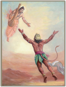 Read more about the article Hanuman and vina of Narada Muni