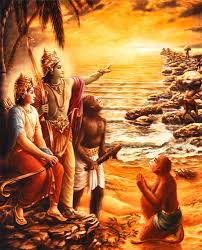 You are currently viewing Kṛṣṇa’s Playful Challenge in Kāmyavana: Krishna show to Gopis that He is Lord Rama