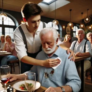 Read more about the article Father and Son in a Restaurant